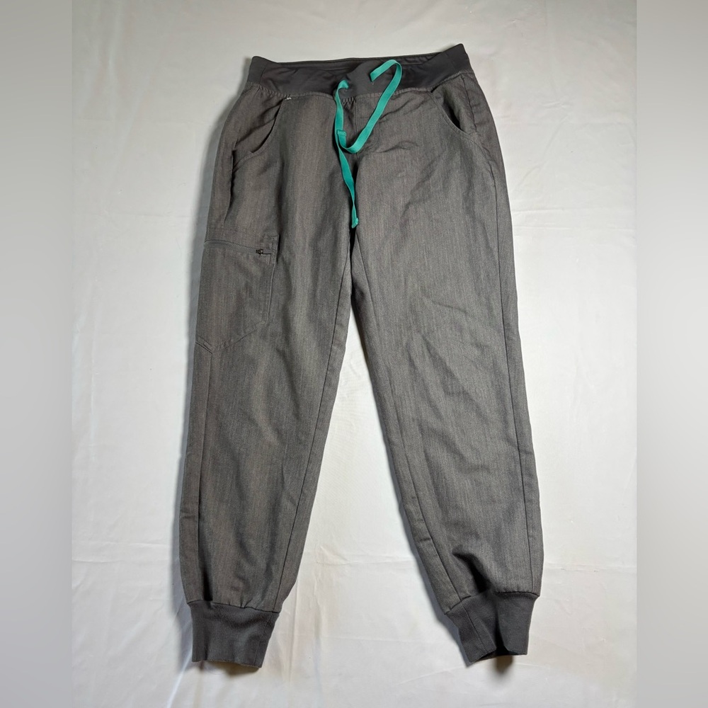 Figs Gray Jogger‎ Sweatpants with Elastic Cuffs